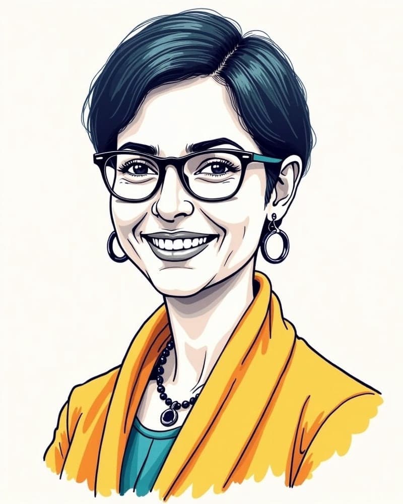 Illustration of Neeta Kalra