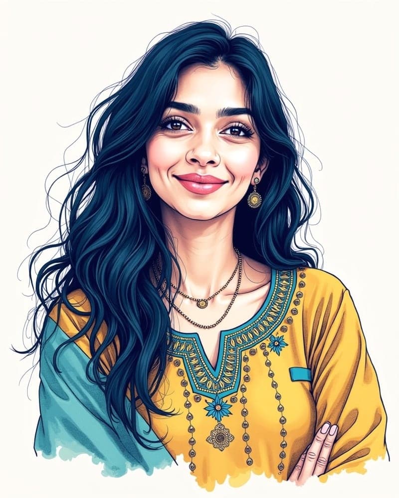 Illustration of Sharmili Desai
